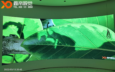 佛山美的集團高清弧形LED屏項目